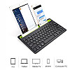 Бездротова двоконтактна Bluetooth клавіатура Sandy Gforse Multi-Device Keyboard BK 230 Black