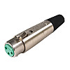 Коннектор Switchcraft A3F Female XLR Connector
