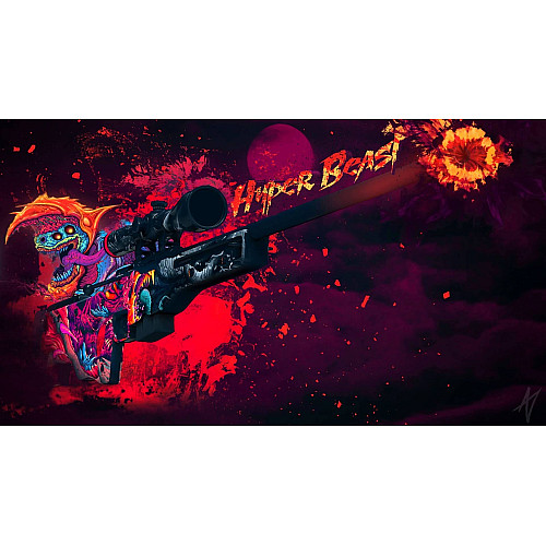 Игровая поверхность для компьютерной мыши и клавиатуры UKC 80х30 см 60002