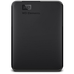 Внешній жорсткий диск 2.5" USB 5.0TB WD Elements Portable Black (WDBU6Y0050BBK-WESN)