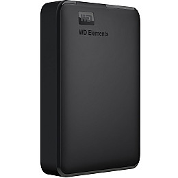 Внешній жорсткий диск 2.5" USB 5.0TB WD Elements Portable Black (WDBU6Y0050BBK-WESN)