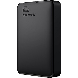 Внешній жорсткий диск 2.5" USB 5.0TB WD Elements Portable Black (WDBU6Y0050BBK-WESN)