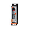 Фільтр живлення REAL-EL RS-3 USB CHARGE 1.8м Чорний