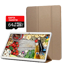 Планшет-телефон Adronix  MT232 3G Gold  2/32GB + Чехол-книжка + Карта памяти 64GB