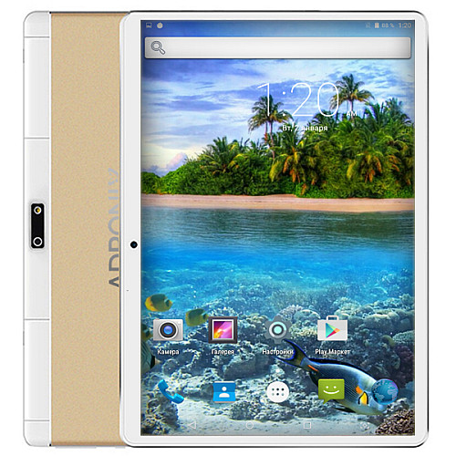 Планшет-телефон Adronix MT232 3G Gold 2/32GB + Чехол-клавиатура + Карта памяти 32GB