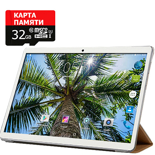 Планшет-телефон Adronix MT232 3G Pink 2/32GB + Чехол-книжка + Карта памяти 32GB