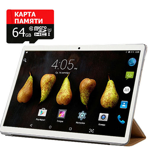 Планшет-телефон Adronix MT232 3G Pink 2/32GB + Чехол-книжка + Карта памяти 64GB