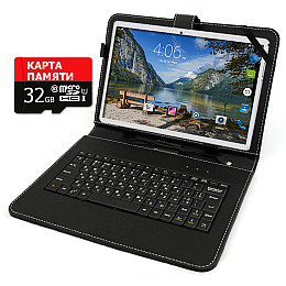 Планшет-телефон Adronix  MT232 3G Pink 2/32GB + Чехол-клавиатура + Карта памяти 32GB