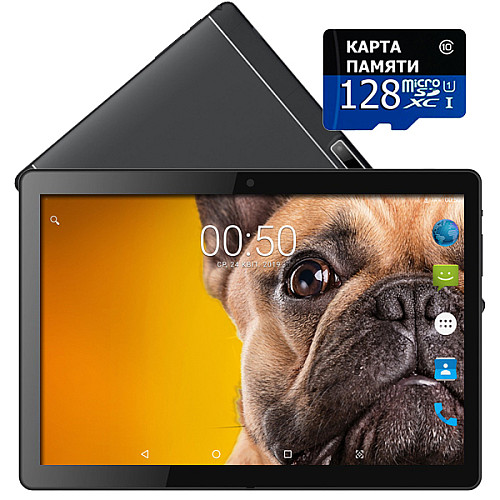 Планшет - телефон Hoozo X1001 Lite Full HD 32Gb LTE Jet Black + Карта памяти 128GB