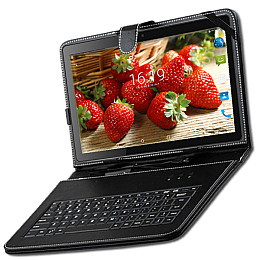 Планшет - телефон Hoozo X1001 Full HD 32Gb LTE Jet Black + Чехол-клавиатура