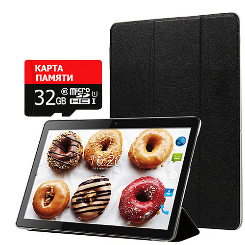 Планшет - телефон Hoozo X1001 Full HD 32Gb LTE Jet Black + Чехол-книжка + Карта памяти 32GB