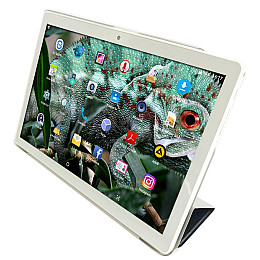 Планшет - телефон Hoozo X1001 Full HD 32Gb LTE Silver + Чехол-книжка + Карта памяти 32GB