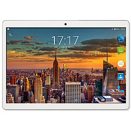 Планшет - телефон Hoozo X1001 Full HD 32Gb LTE Silver + Чехол-книжка + Карта памяти 64GB