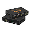 Активный HDMI разветвитель на 4 порта UHD, четырехнаправленный видео сплиттер 4К