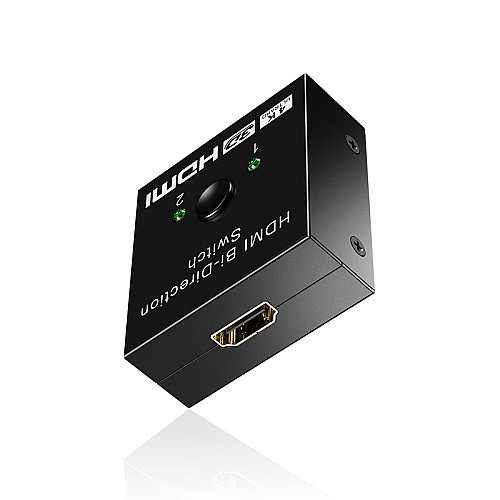 HDMI разветвитель переключатель двунаправленный Bi-Direction Switch на 2 порта | сплиттер + коммутатор 2 в 1