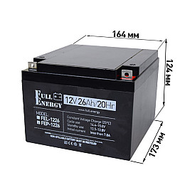 Акумулятор Full Energy FEP-1226 12V 26AH