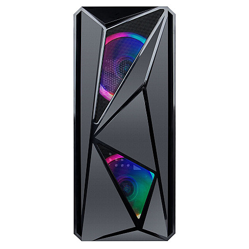 Корпус 1stPlayer F4-3R1 Color LED без БП
