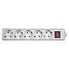 Колодка подовжувача Emos (P1520) з вимикачем 5 розеток White