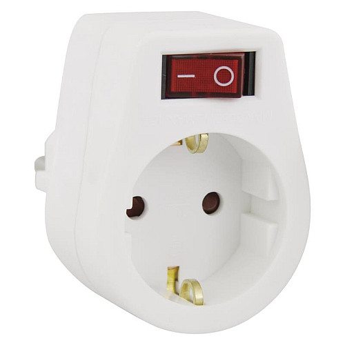 Фильтр питания Emos (P00262) 1 розетка White