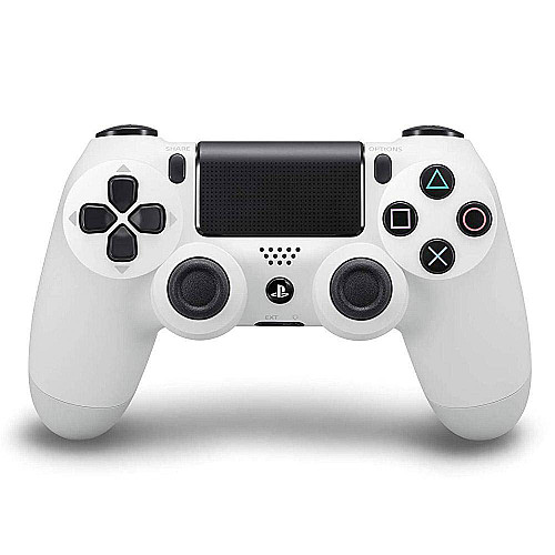 Бездротовий геймпад Play Station Dualshock 4 Wireless Bluetooth джойстик для приставки PS4 White Білий