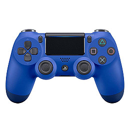 Бездротовий геймпад Play Station Dualshock 4 Wireless Bluetooth джойстик для приставки PS4 Blue Синій