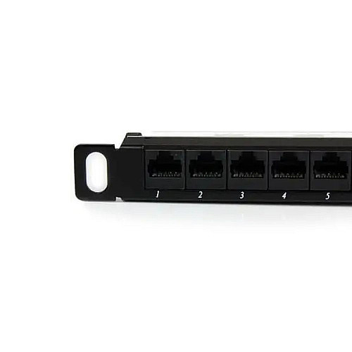 Патч-панель Hypernet 24 порта UTP 0.5U кат. 5е 19" PP-UTP24-WMR-05U