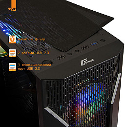 Корпус Frime Legion Black USB 3.0 без БП (Legion-U3-GLS-4DTRMLT16.6WP)