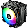 Кулер процессорный Enermax ETS-T50 AXE ARGB (ETS-T50A-BK-ARGB), Intel: 2066/2011-3/2011/1200/1150/1151/1155/1156/1366/775, AMD: FM1/FM2/FM2+/AM2/AM2+/AM3/AM3+/AM4, 160x138.7x112.5мм, черный, 3 pin, 4-pin