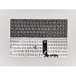 Клавиатура для ноутбука без кнопки включения Lenovo Ideapad 320-15IAP Gray RU