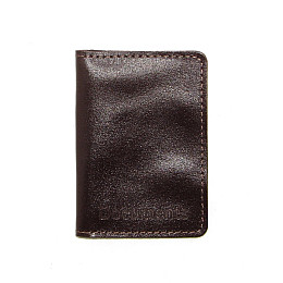 Обложка для документов DNK Leather (ID паспорт) Коричневый (DNK mini doc R col.F)