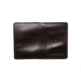 Обложка для документов DNK Leather (ID паспорт) Коричневый (DNK mini doc R col.F)