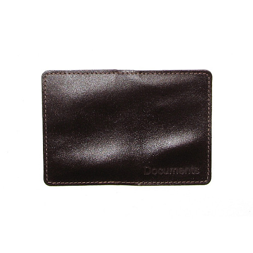 Обложка для документов DNK Leather (ID паспорт) Коричневый (DNK mini doc R col.F)