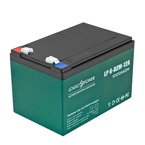 Аккумуляторная батарея LogicPower LP 12V 12AH (6-DZM-12) AGM