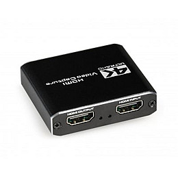 Адаптер Cablexpert HDMI USB+3.5 мм F/F Чорний (UHG-4K2-01)