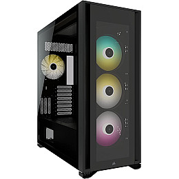 Корпус Corsair iCUE 7000X RGB Tempered Glass Black (CC-9011226-WW) без БП
