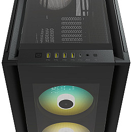 Корпус Corsair iCUE 7000X RGB Tempered Glass Black (CC-9011226-WW) без БП