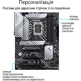 Материнська плата Asus Prime Z690-P D4-CSM Socket 1700