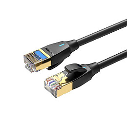 Патч-корд Vention CAT 8 SFTP Ethernet Slim Type 2 м Black IKIBH