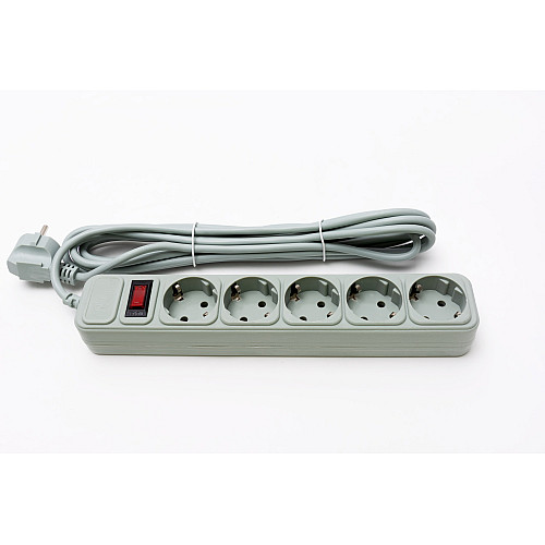 Фільтр живлення PrologiX PRS-075P5-45G 0.75 мм 4.5 м сірий