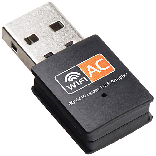 Двухдиапазонный WiFi адаптер c USB подключением Addap UWA-01 2,4 ГГц/5 ГГц 600 Мбит/с