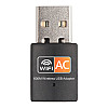 Двухдиапазонный WiFi адаптер c USB подключением Addap UWA-01 2,4 ГГц/5 ГГц 600 Мбит/с