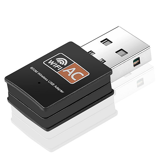 Двухдиапазонный WiFi адаптер c USB подключением Addap UWA-01 2,4 ГГц/5 ГГц 600 Мбит/с