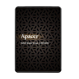 Накопичувач SSD 240GB Apacer AS340X Panther 2.5" SATAIII TLC (AP240GAS340XC-1)