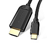 Адаптер-кабель Vention Type-C/HDMI M/M 2 м Black CGUBH