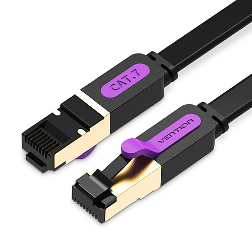 Патч-корд Vention CAT7 SSTP Ethernet 2 м Black ICABH