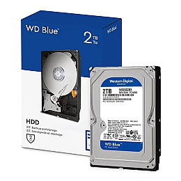 Накопитель HDD WD Blue SATA 2.0TB WD Blue 7200rpm 256MB (WD20EZBX)