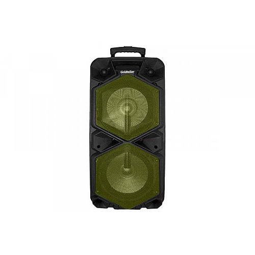 Акустическая система Goldteller GT-6068 чемодан с караоке 1800 mAh 120W Black (3_00445)