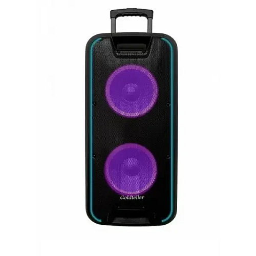 Акустична система Goldteller GT-6067 чемодан з караоке 1800 mAh 120W Black (3_00449)