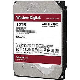 Накопитель HDD SATA 12.0TB WD Red Pro NAS 7200rpm 256MB (WD121KFBX)