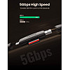 Кардридер Ugreen 2-в-1 TF/SD CM304 80191 USB A & USB-C Черный